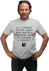  Elvégeztem a munkám - Férfi Póló (873396)