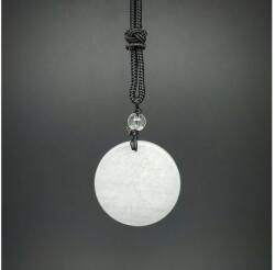 R. M. ékszer Kör életfa hegyikristály medál zsinóron 3, 5cm (021981)