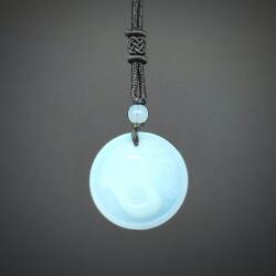 R. M. ékszer Kör om opalit medál zsinóron 3, 5cm (021964)