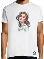 Magnolion Pin-up girl portré v13 póló