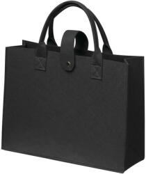 M-Collection rpet filc táska, Fekete