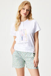 Jadea Pijama Garofano scurtă multicolor XL