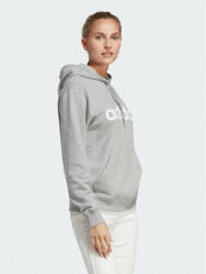 Adidas Bluză Essentials Linear Hoodie IC6884 Gri Regular Fit