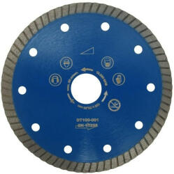 CRIANO Disc DiamantatExpert pt. Gresie ft. dura, Portelan dur, Granit - Turbo 125x22.2 (mm) Super Premium - DXDH. 3927.125. 22 (DXDH.3927.125.22)