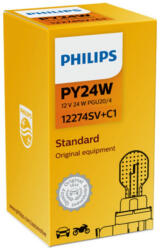 Philips Bec Semnalizare 12V PY24 Silver Vision Philips (12274SV+C1)