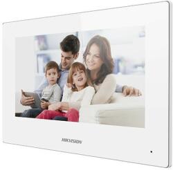 Hikvision Monitor videointerfon WIFI modular 7 color Hikvision DS-KH6320-WTE1-W; culoare alba, ecran LCD 7 color cu touch screeen, rezolut (DS-KH6320-WTE1-W)