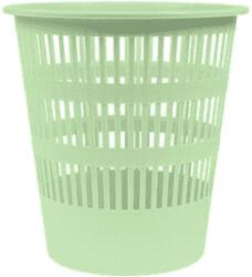 DONAU 12 literes műanyag papírkosár - Zöld (D307-06)