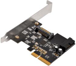SilverStone SST-ECU04-E USB PCIe portbővítő (SST-ECU04-E)