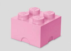 LEGO® Cutie depozitare LEGO 2x2 roz deschis (40031738) - forit