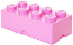 LEGO® Cutie depozitare LEGO 2x4 roz deschis (40041738)