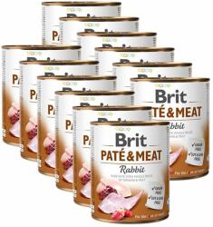 Brit Paté & Meat rabbit 12x800 g