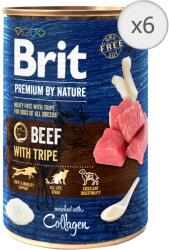 Brit Premium by Nature Adult Beef with Tripes 6x400 g