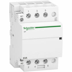 Schneider Electric Schneider ACTI9 iCT63A kontaktor, 50Hz, 3NO, 220-240VAC (A9C20863) (A9C20863)
