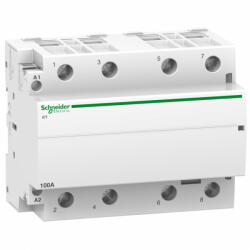 Schneider Electric Acti9 iCT100A - A9C20884 - kontaktor, 50Hz, 4NO, 220 - 240VAC (A9C20884)
