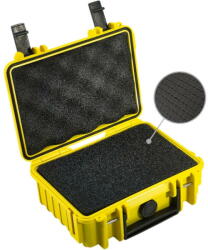 B&W International Outdoor Case Type 500 Żółta z pianką (500/Y/SI)