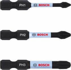 Bosch Impact Control PH1/PH2/PH3 50mm 2608522491 Set capete bit, chei tubulare