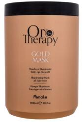 Fanola Oro Therapy 24K Gold Mask mască de păr 1000 ml pentru femei