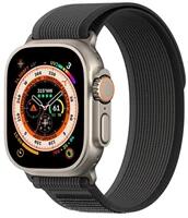 DUX DUCIS GP-147565 Apple Watch Ultra 2 49mm / Watch Series 9 45mm / Watch Ultra 49mm fekete textil óraszíj (GP-147565)
