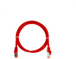 NIKOMAX Patch kábel S/FTP CAT6a LSOH, Essential Series, 10m, piros - NMC-PC4SA55B-ES-100-C-RD (NMC-PC4SA55B-ES-100-C-RD)
