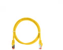 NIKOMAX Patch kábel S/FTP CAT6a LSOH, Essential Series, 10m, sárga - NMC-PC4SA55B-ES-100-C-YL (NMC-PC4SA55B-ES-100-C-YL)