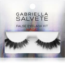 Gabriella Salvete False Eyelash Kit gene false cu lipici tip Magic 1 buc