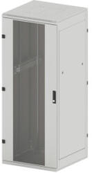 TRITON Cabinet metalic TRITON RMA-18-A68-CAX-N1 18U, Stand alone, 600 x 800, Glass door, Gri (RMA-18-A68-CAX-N1)