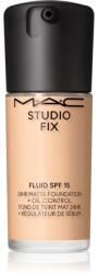 MAC Cosmetics Studio Fix Fluid SPF 15 24HR Matte Foundation + Oil Control machiaj cu efect matifiant SPF 15 culoare NC16 30 ml