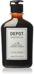 Depot No. 108 Detoxifing Charchoal Shampoo șampon detoxifiant pentru curățare pentru toate tipurile de păr 250 ml