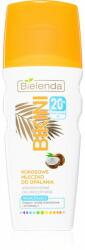 Bielenda Bikini Coconut loțiune pentru plaja SPF 20 rezistente la apă 200 ml