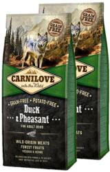 CARNILOVE Duck & Pheasant pentru adulți 2x12kg