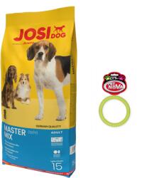 Josera Josera Master Mix 15kg+Pet Nova DOG LIFE STYLE Ringo 9.5cm albastru, aromă de mentă