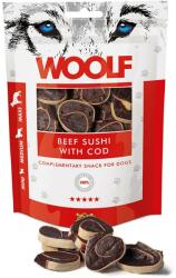 WOOLF Beef Sushi With Cod 100g gustare pentru caini, vita si cod