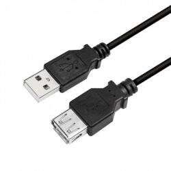 LogiLink Cablu Date Logilink 2m USB 2.0 480Mbps Negru (CU0010B)