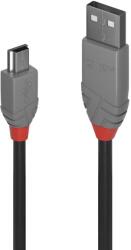 Lindy Cablu Date Lindy USB-A 2.0 - miniUSB-B 2.0 2m Negru (LY-36723)