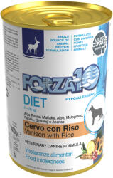FORZA10 12x400g Forza 10 Diet Low Grain Vad & rizs nedves kutyatáp