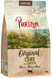 Purizon 2x400g Purizon Adult bárány & csirke - gabonamentes száraz macskatáp 10% árengedménnyel
