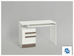 WIPMEB Blanco 11 íróasztal fehér fenyő/mdf new grey&