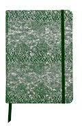 Clairefontaine Notebook Coperta Moale Piele Clairefontaine A5 144 Pagini Celeste (CAI248Green laser + Silver)