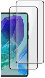 Glass PRO Folie protectie Glass Pro Set 2 folii protectie HOFI Full Cover Pro Tempered Glass 0.3mm compatibil cu Samsung Galaxy M55 5G Black (5906302309009)