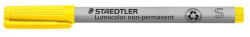 STAEDTLER Alkoholmentes marker, OHP, 0, 4 mm, STAEDTLER Lumocolor® 311 S, sárga (TS3111)