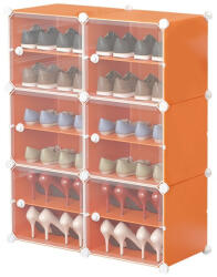  Pantofar D4133, polipropilena + otel, portocaliu, 84 x 32 x 96 cm, 1C (8117903) Pantofar