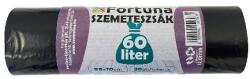 Fortuna Szemeteszsák FORTUNA 60L fekete 55x70 cm 20 darabos 12.01739 (12.01739)