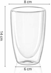 Springos Ha7350 sticlă 1 bucată. 450 ml (HA7350) Pahar