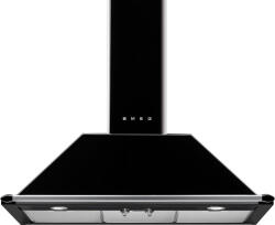 Smeg KT90BLE Victoria fali páraelszívó fekete 90cm