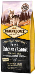 CARNILOVE Carnilove Fresh Adult Pui și iepure - 2 x 12 kg