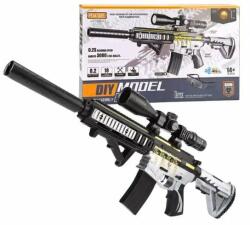 Sunny Blaster HK416D, pușcă de asalt cu gel de apă BB cu accesorii, negru și argintiu (RS 99-19-colour)