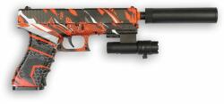 Sunny Blaster Glock - 2, pistol cu bile de gel cu accesorii, negru (Glock-2)