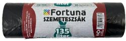 Fortuna Szemeteszsák FORTUNA 135L fekete 70x110 cm 10 darabos 12.01741 (12.01741)