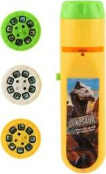 Teddies Proiector plastic dinozaur 13 cm pe baterii cu lumina (TD00861438)