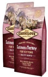 CARNILOVE CARNILOVE Cat Salmon & Turkey For Kittens 2x6kg